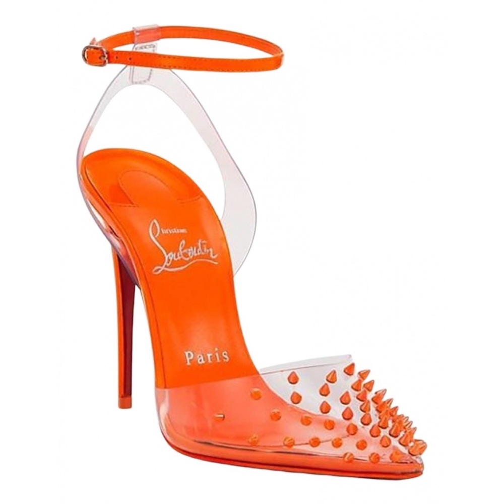 Louboutin Spikoo hot orange